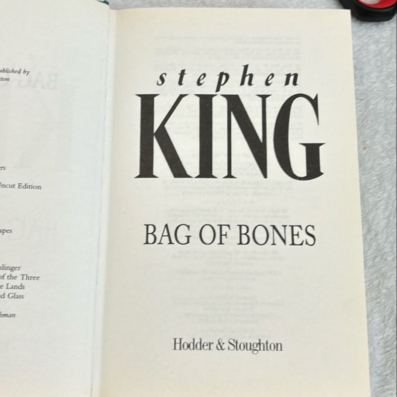 Bag of Bones/ UK and First Edition