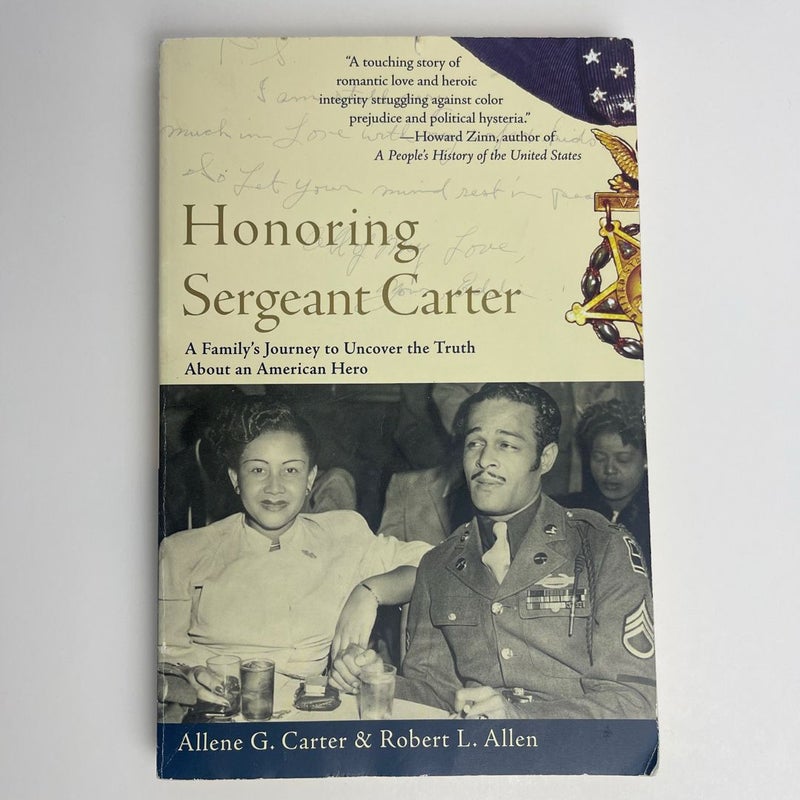 Honoring Sergeant Carter