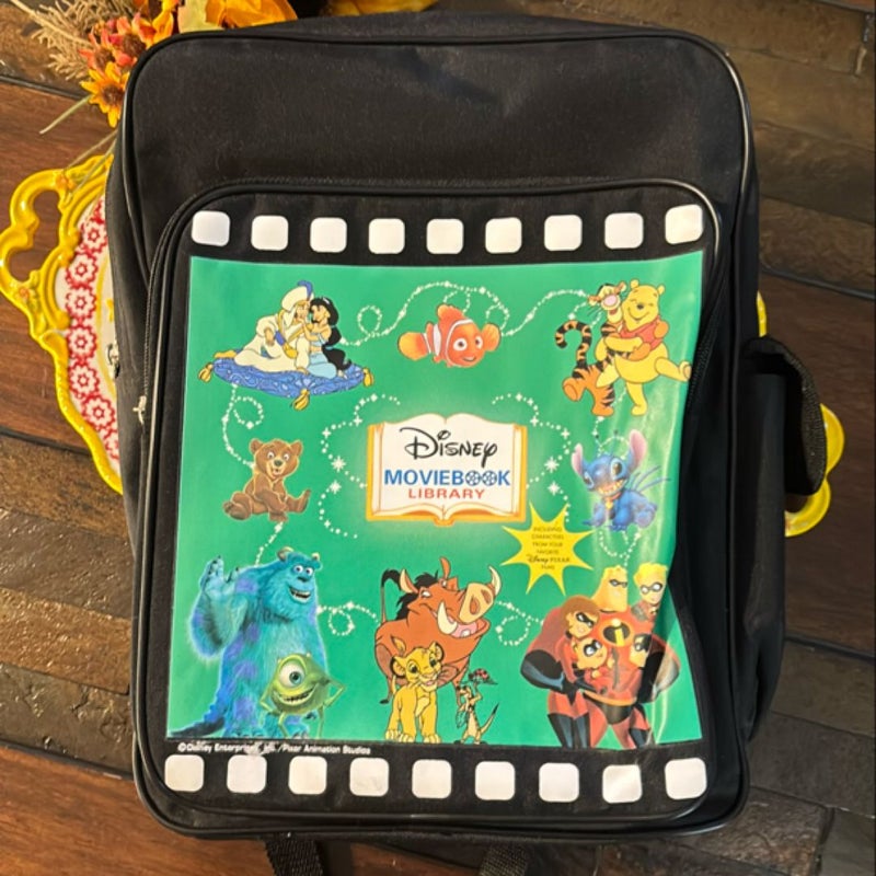 Disney MovieBook Library with Backpack 