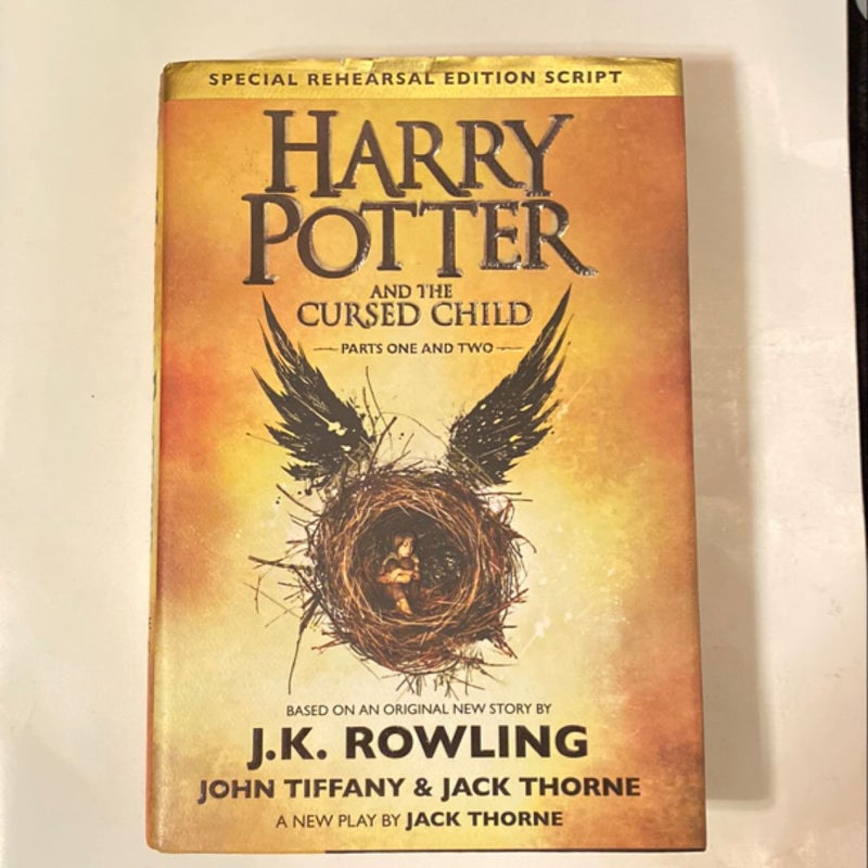 Harry Potter and the Cursed Child Parts One and Two (Special Rehearsal Edition Script)