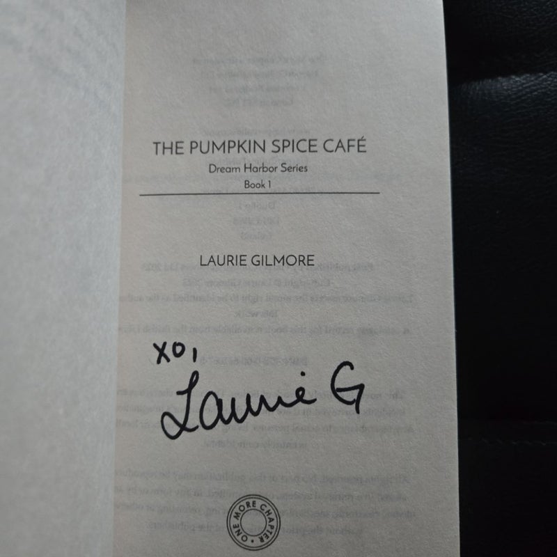 The Pumpkin Spice Café UPDATE SIGNED!