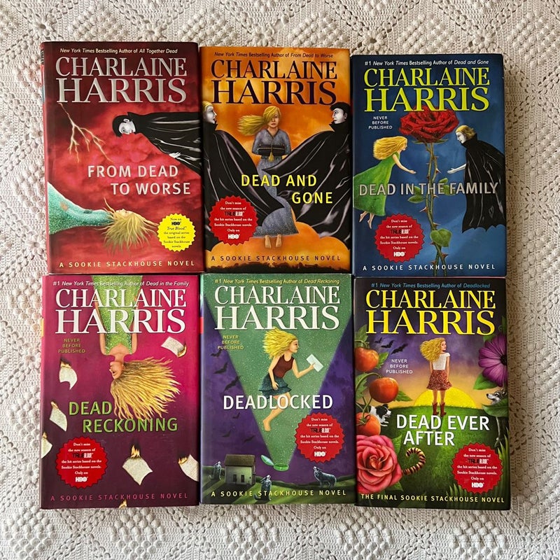 Sookie Stackhouse Series hardcover BUNDLE  Books #8-13