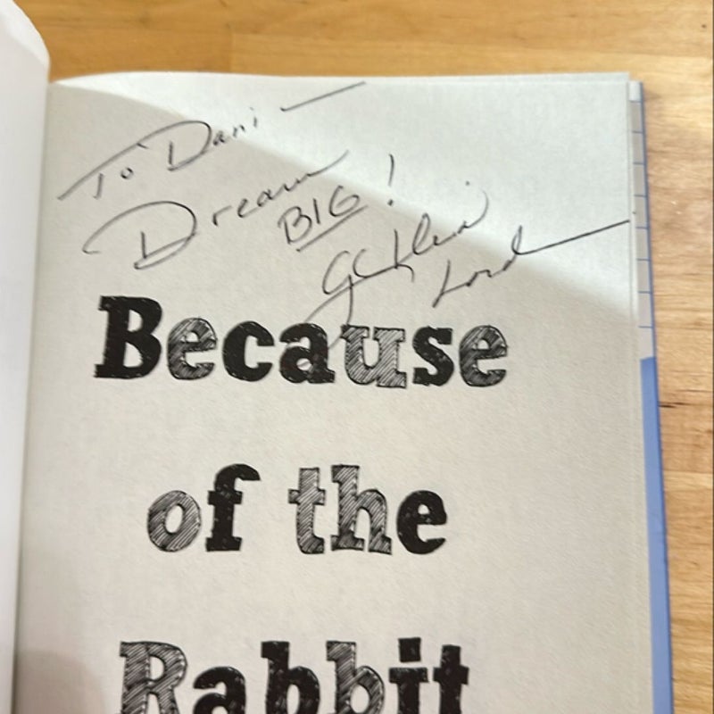 Because of the Rabbit (Scholastic Gold)