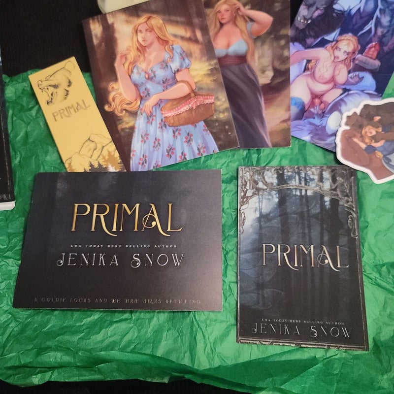 The Beast, The Hunter, Primal by Jenika Snow *Signed* Special Edition 