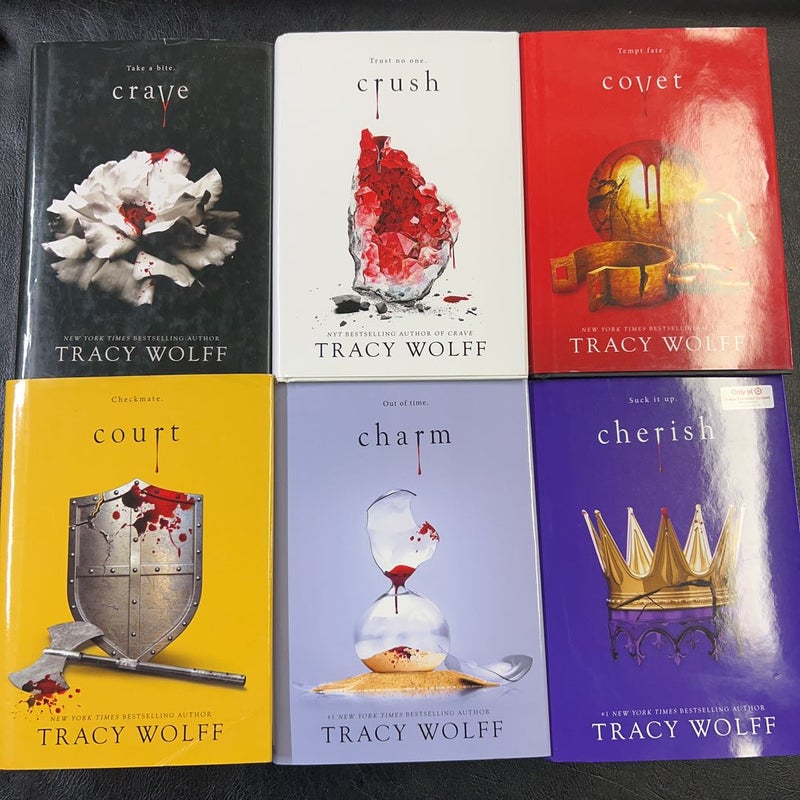 Tracy Wolff complete CRAVE series 6 Hardcover Bundle