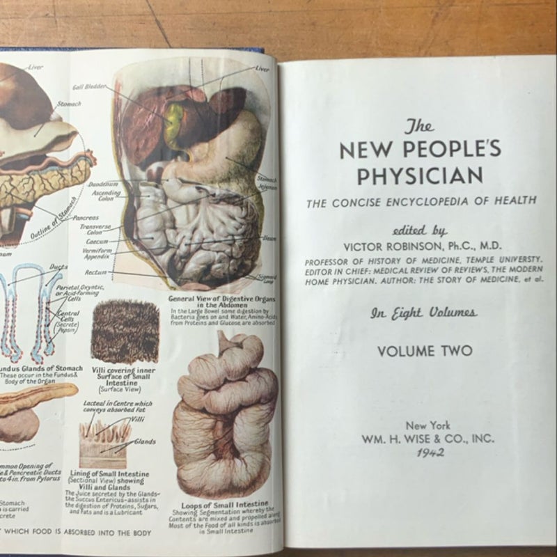 The NEW PEOPLE’S PHYSICIAN in eight (8) volumes