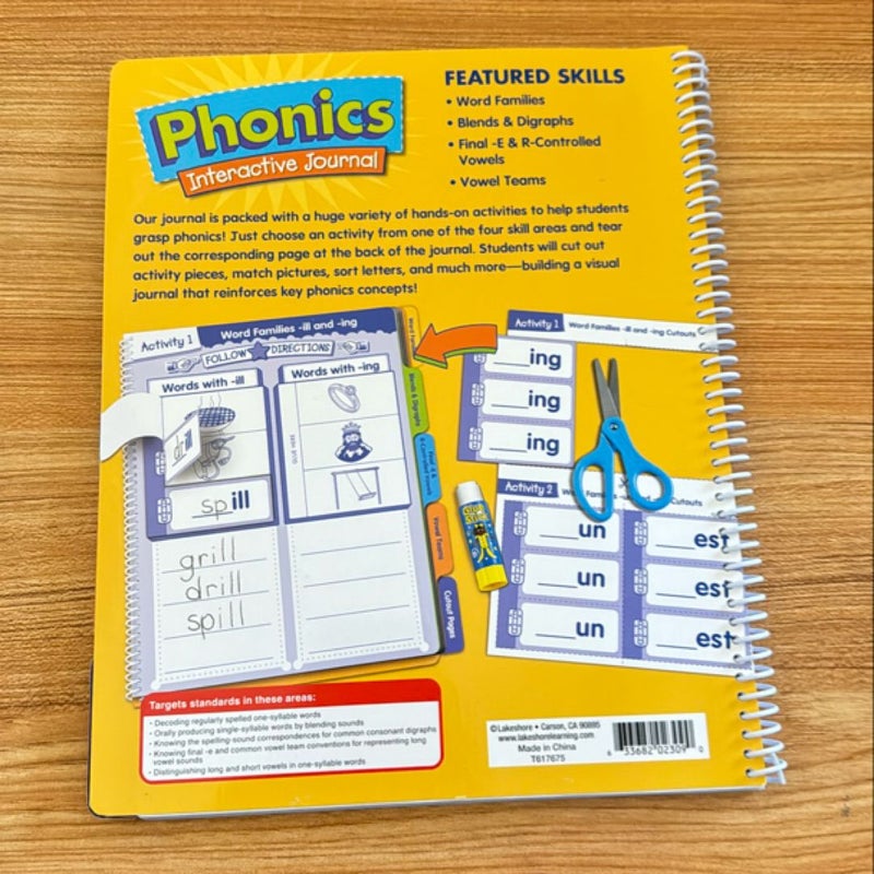 Phonics Interactice Journal for 5-7 yrs