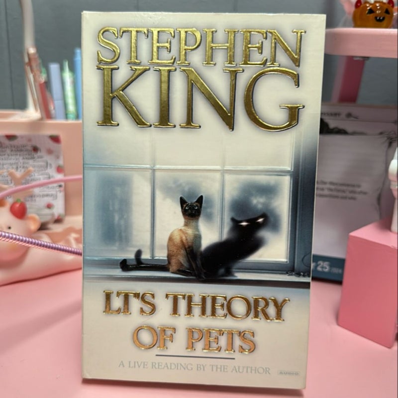 LT’s Theory of Pets Live Reading by Author (2001) Audio Cassette