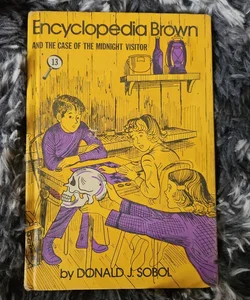 Encyclopedia Brown and the Case of the Midnight Visitor *First Edition* *Vintage*