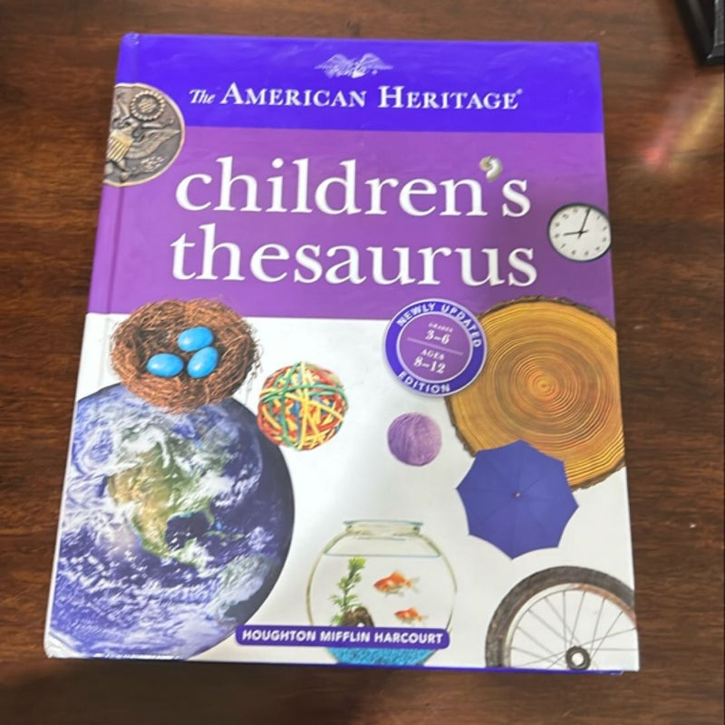 The American Heritage Children's Thesaurus