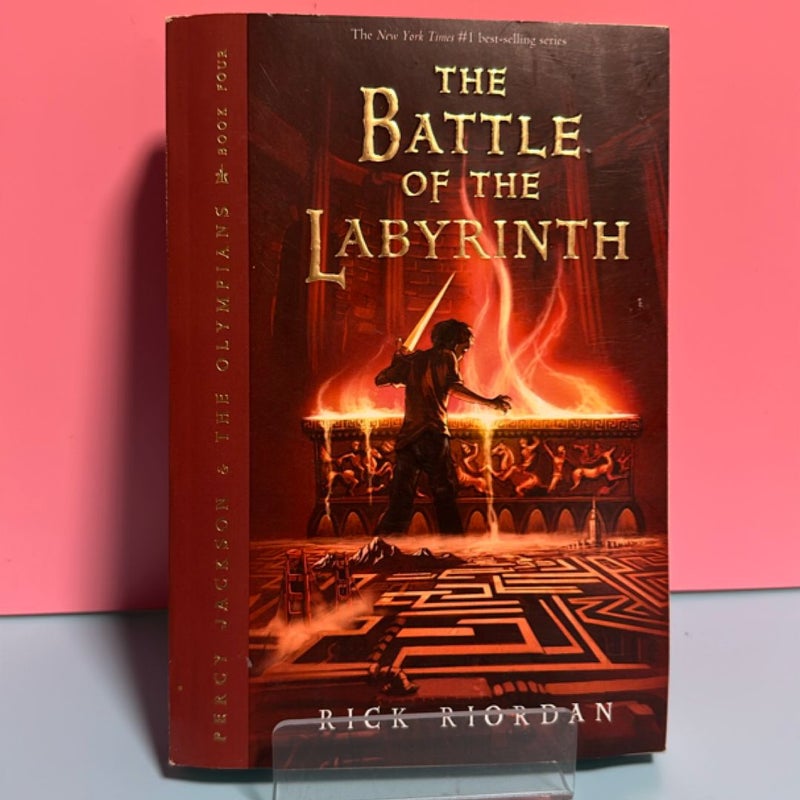 Percy Jackson and the Olympians Books 1-4. 1st / First Edition