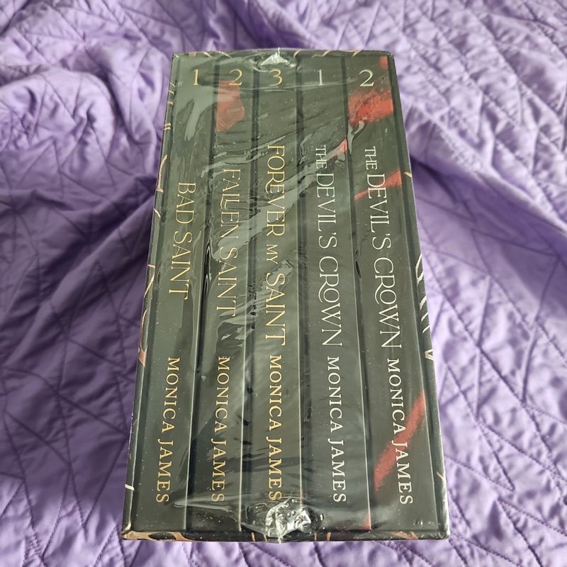 Dark and quirky monica james set sealed 