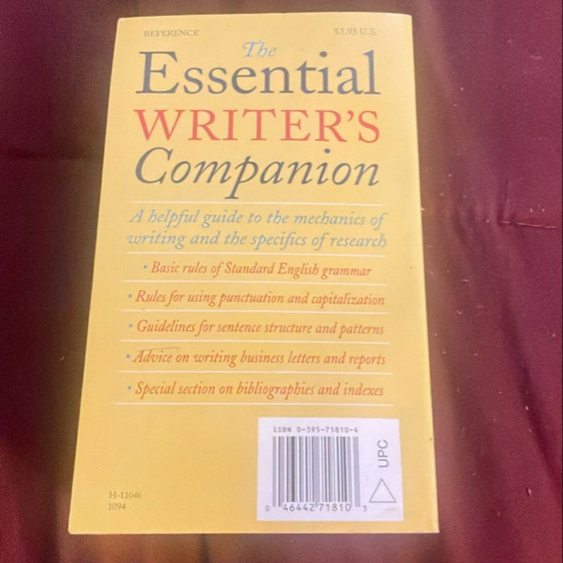 Essential Writer’s Companion 