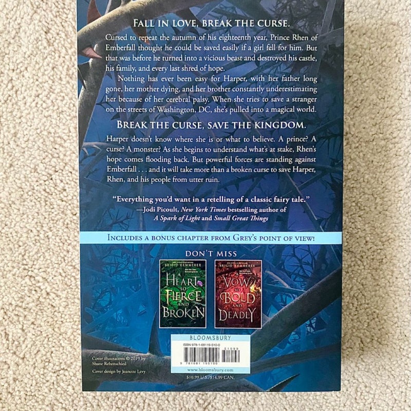 A Curse So Dark and Lonely paperback