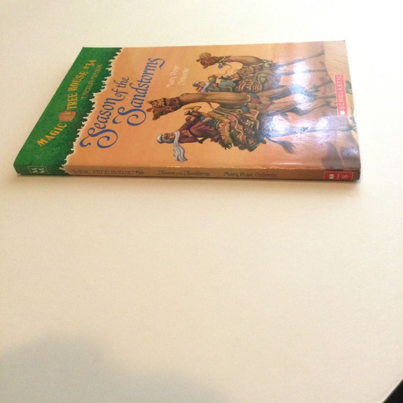 Magic Treehouse SEASONS OF THE SANDSTORMS #34