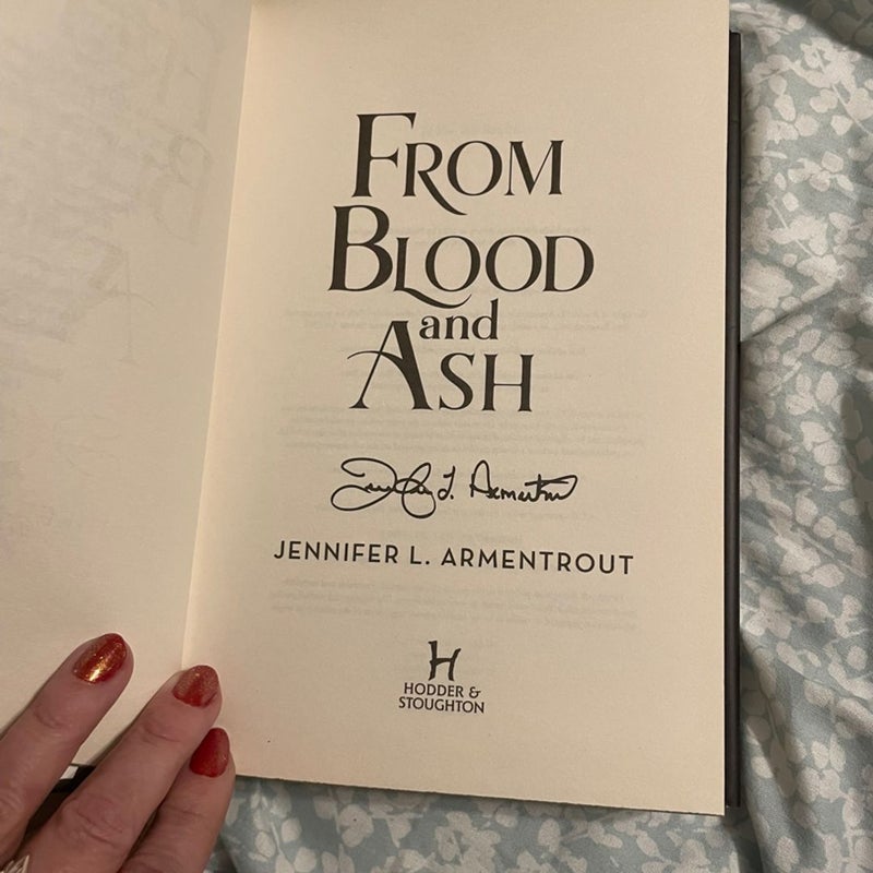 From Blood and Ash series 