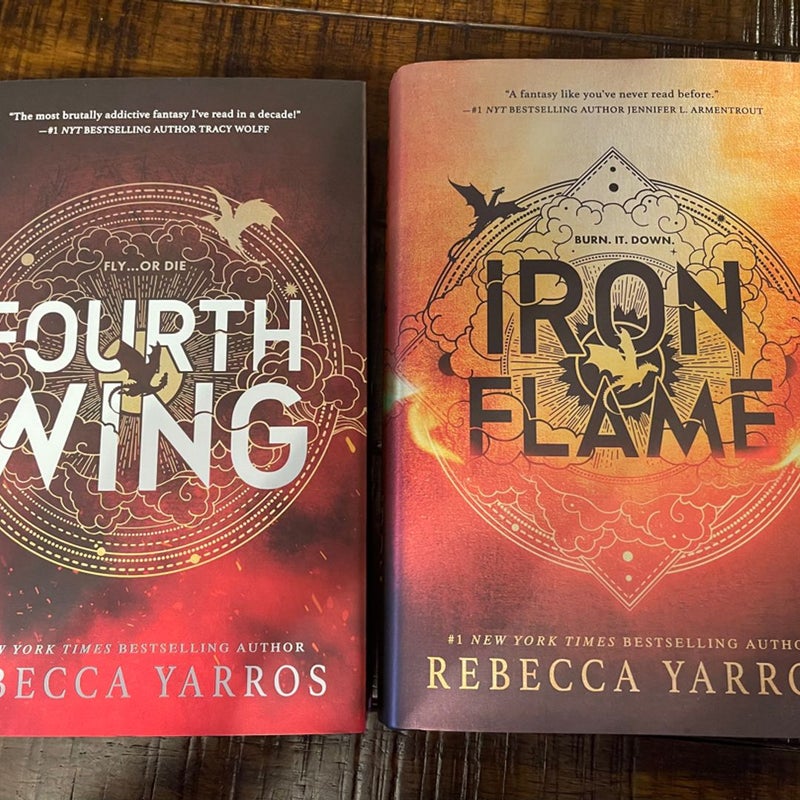 Fourth Wing & Iron Flame Special Edition by Rebecca Yarros, Hardcover