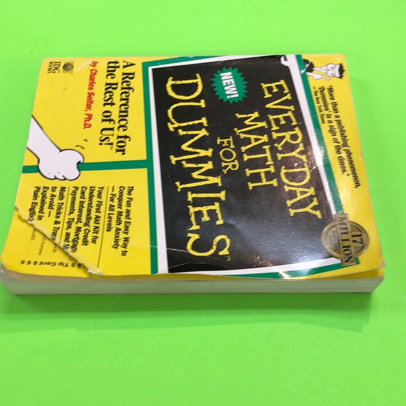 Everyday Math for Dummies