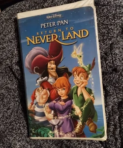 Peter pan return to never land vhs movie 
