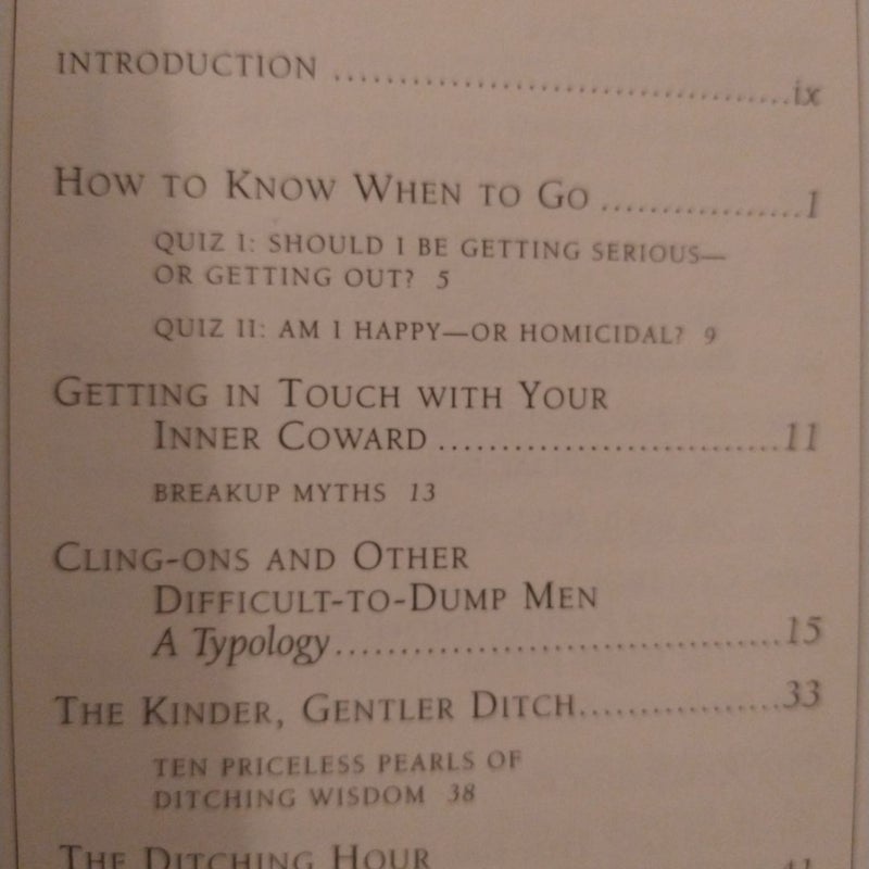 How to Dump a Guy