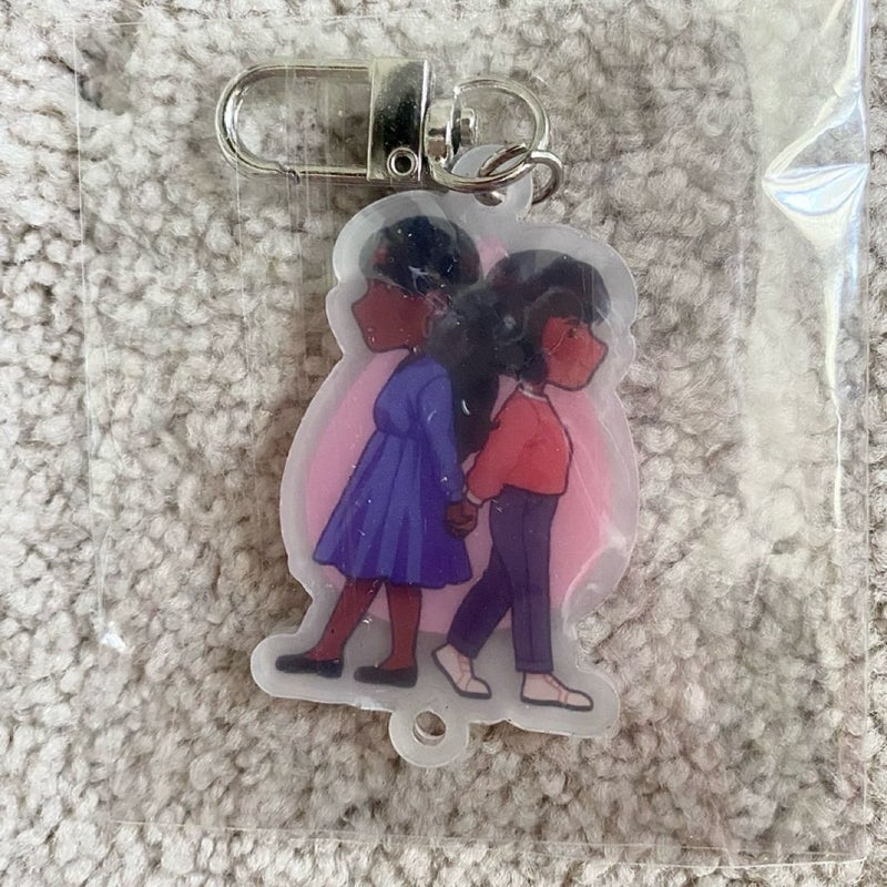 Dazzling Bookish Shop - Hani and Ishu's Guide to Fake Dating keychain