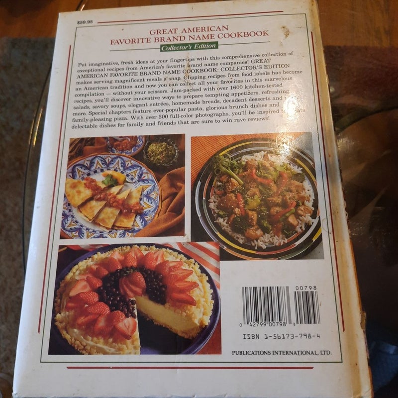 Great American Favorite Brand Name Cookbook