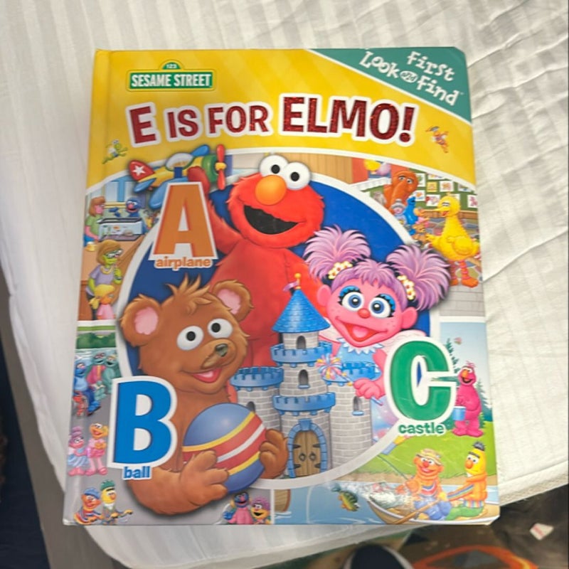 Sesame Street E Is for Elmo!