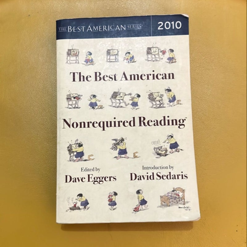 The Best American Nonrequired Reading 2010