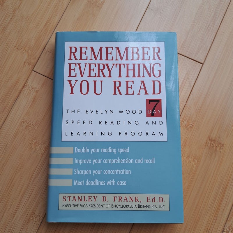 Remember Everything You Read