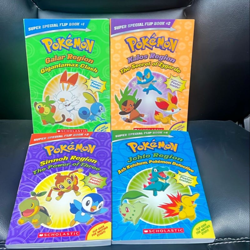 Pokémon Super Special Flip Book Bundle Set Lot