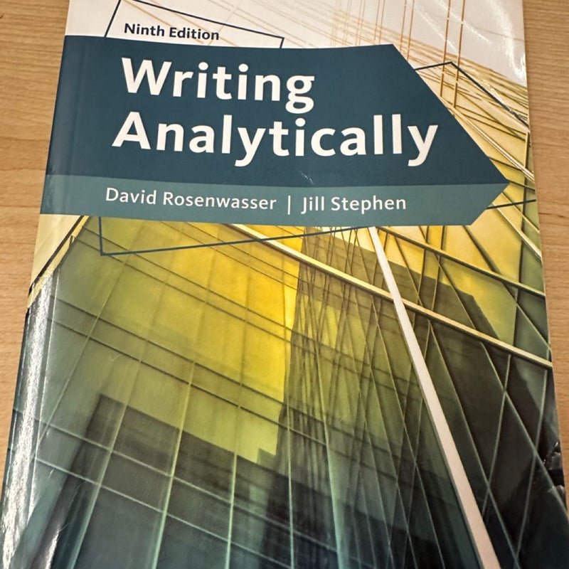 Writing Analytically