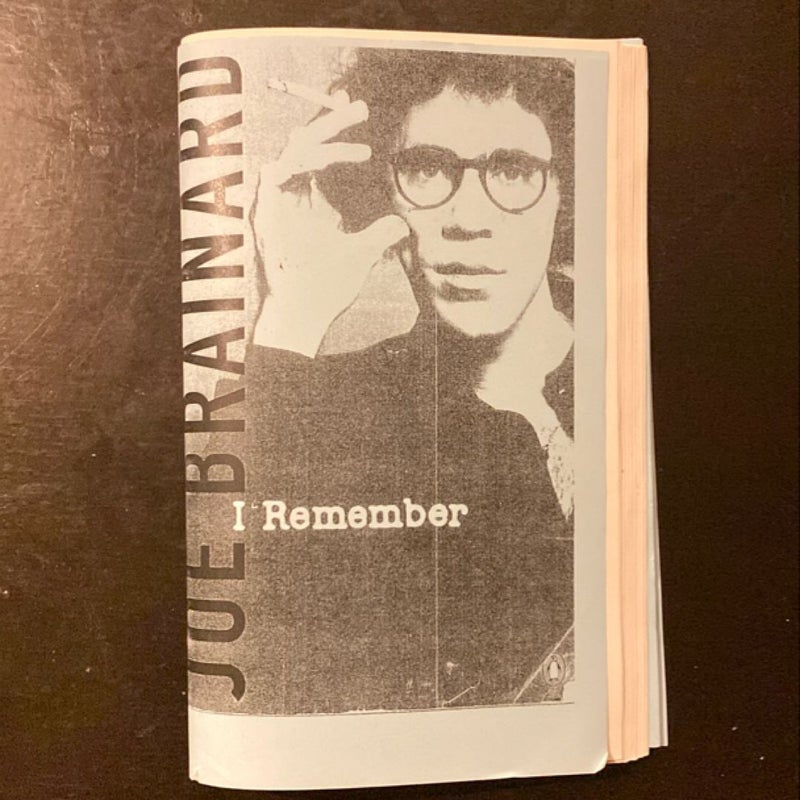 Joe Brainard: I Remember