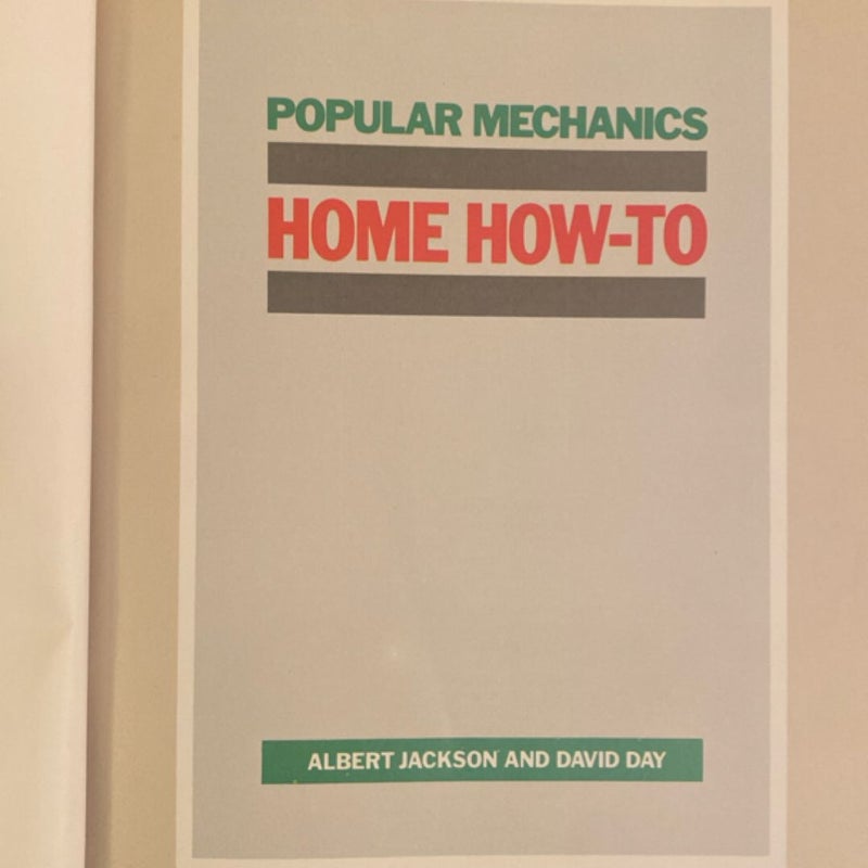Popular Mechanics Home How-To