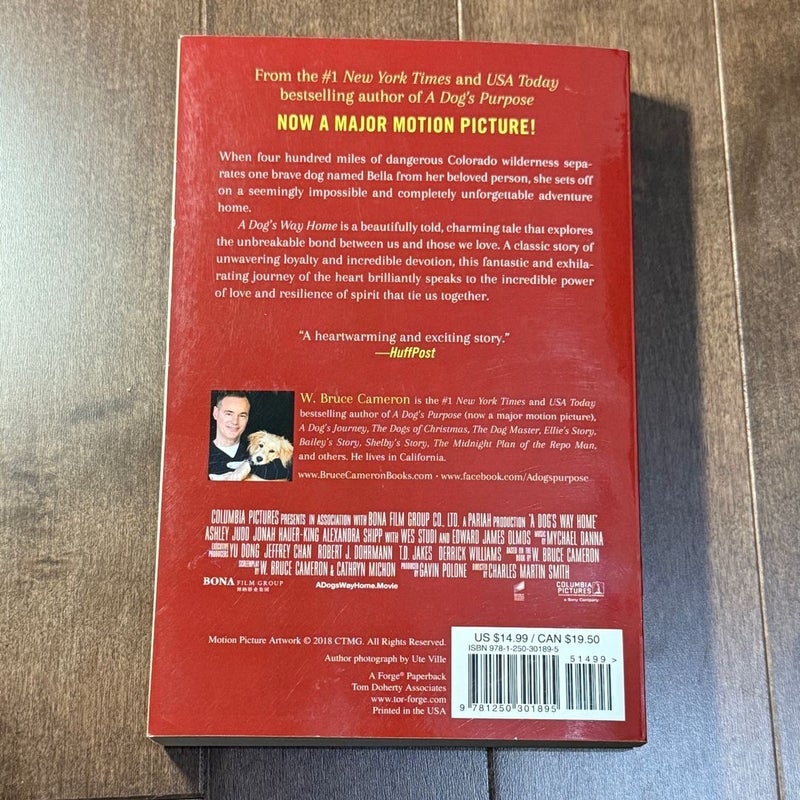 A Dog's Way Home Movie Tie-In