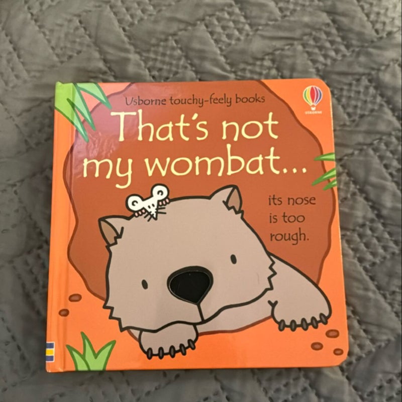 Thats Not My Wombat ...