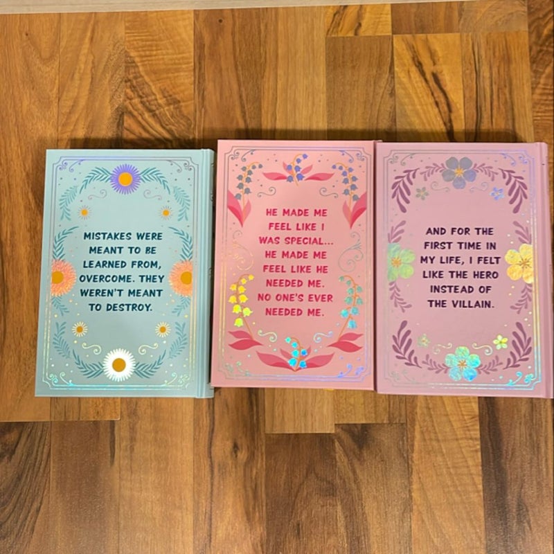 Knockemout Series special edition hard covers set