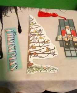 🎄 Christmas Bookmarks - Set of 9