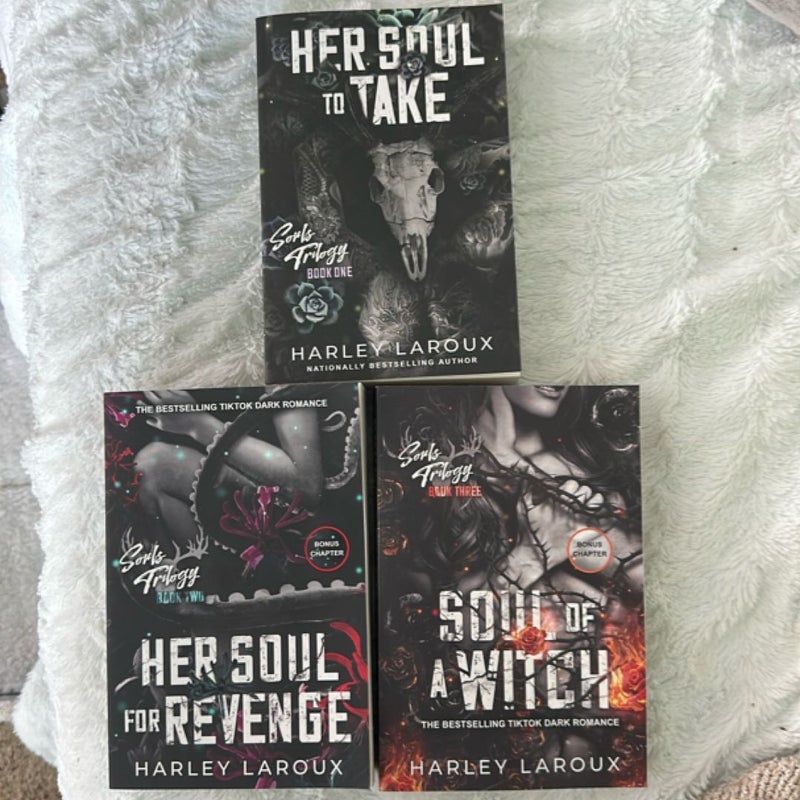 Souls Trilogy - Her soul to Take, Her Souls for Revenge, and Soul of a Witch