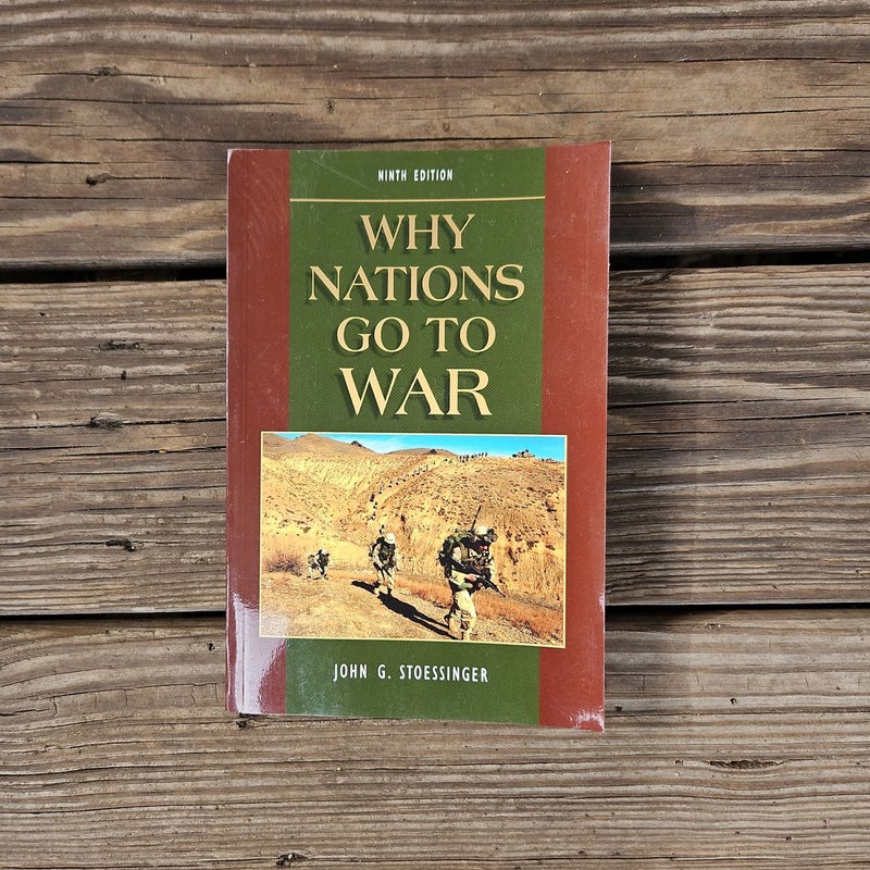洋書 Why Nations Go To War John G.Stoessinger Amazon.com: Why Nations Go to War: 9780312256609