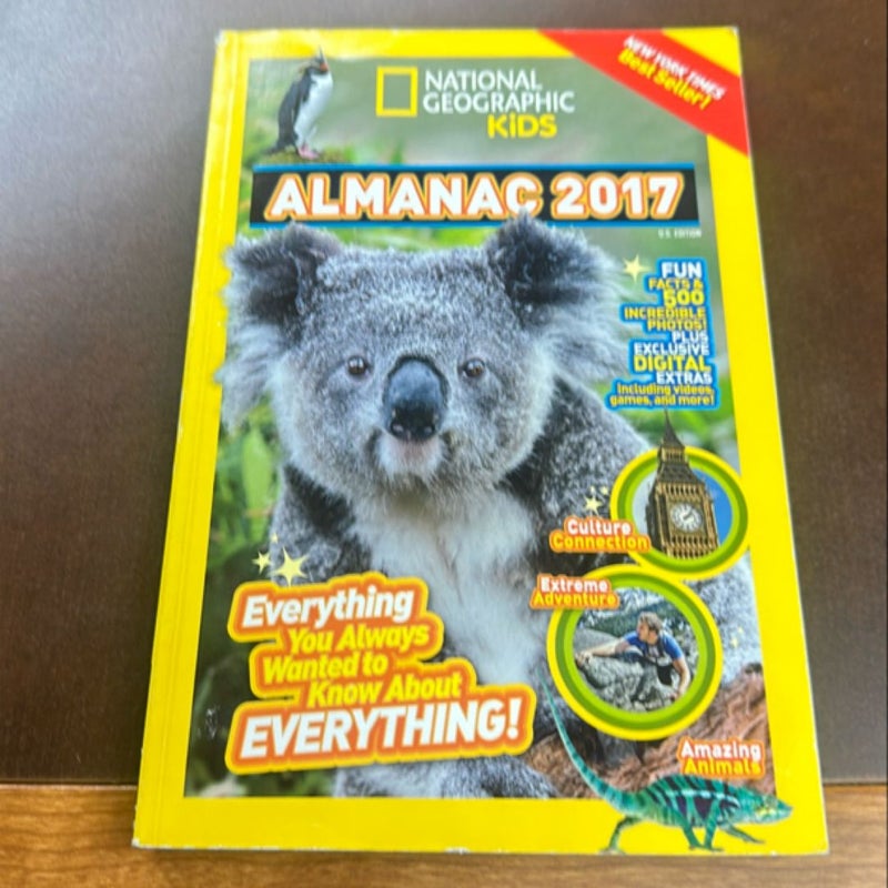 National Geographic Kids Almanac 2017