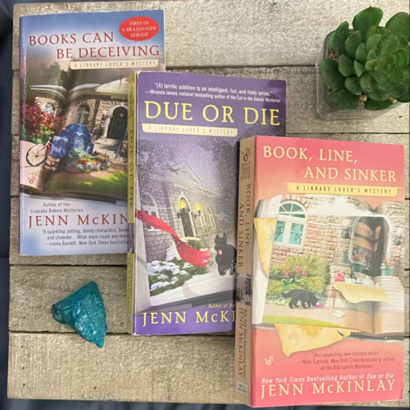 Books Can Be Deceiving (A Library Lover’s Mystery Bundle)