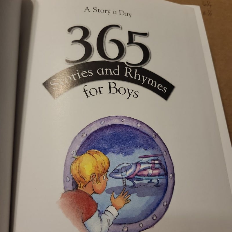 365 stories and rhymes for boys