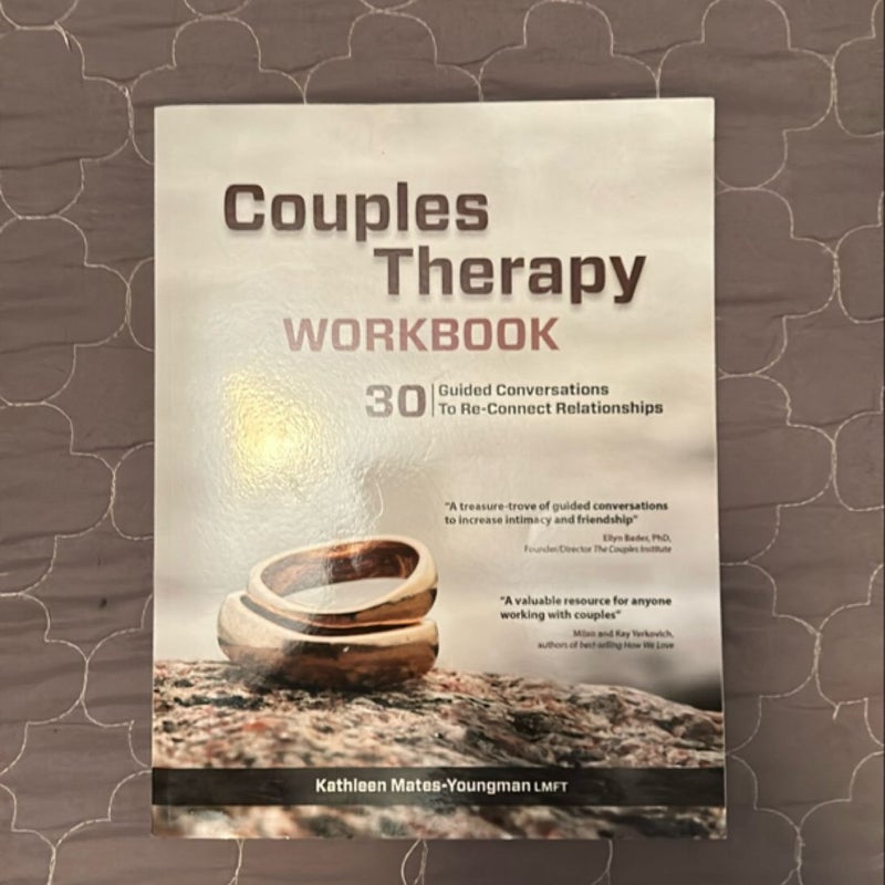 Couples Therapy Workbook