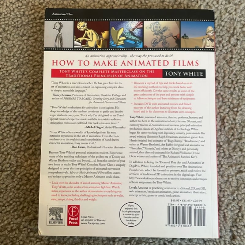 How to Make Animated Films by Tony White