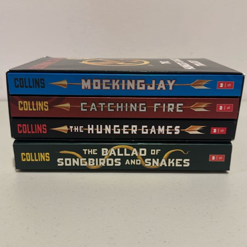 The Hunger Games Trilogy Collection and the Ballad of Songbirds and Snakes