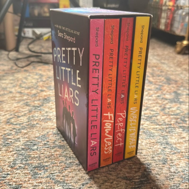 Pretty Little Liars 4-Book Paperback Box Set