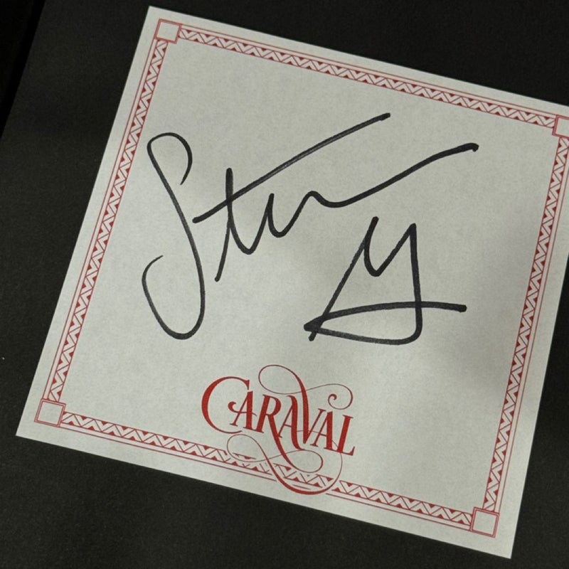 Caraval Trilogy by Stephanie Garber + signed bookplates