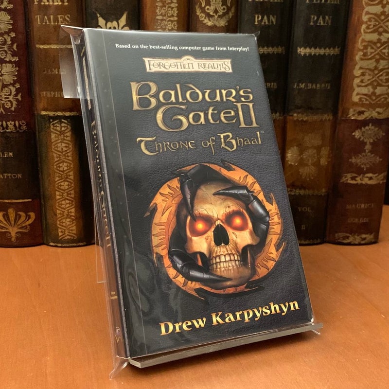 Baldur’s Gate II: Throne of Bhaal, Baldur’s Gate Book 3, First Edition First Printing