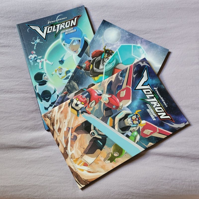 Voltron Legendary Defender Vol. 1-3 Bundle