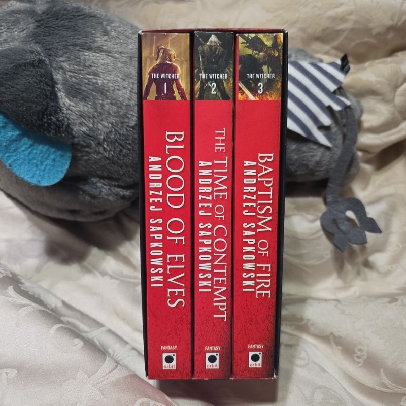 The Witcher Boxed Set: Blood of Elves, the Time of Contempt, Baptism of Fire